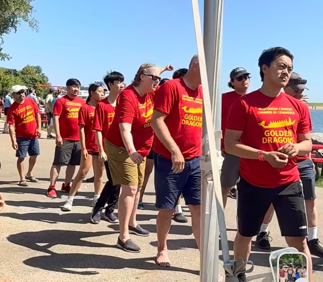 Milwaukee Dragon Boat Festival with the WCCC Golden Dragons