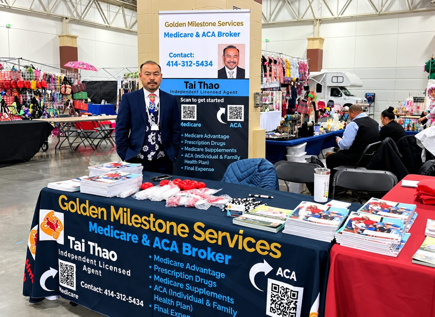 Golden Milestone Services at the 2025 Milwaukee Hmong New Year